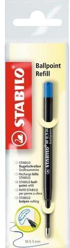 Image du produit STABILO Ballpoint Refill Stylo à bille Mine grande capacité (Recharger, Bleu, 0.50 mm)