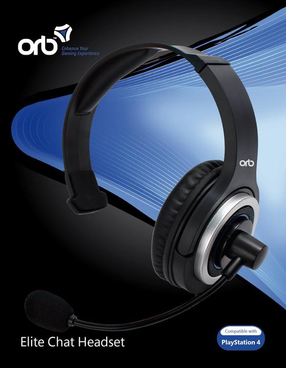 Produktbild ORB Playstation 4 - Elite Chat Headset () (Kabelgebunden)