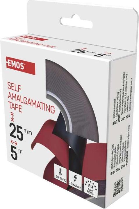 Produktbild Toya Selbstverschweissendes Band 25mm/5m Schwarz (25 mm)
