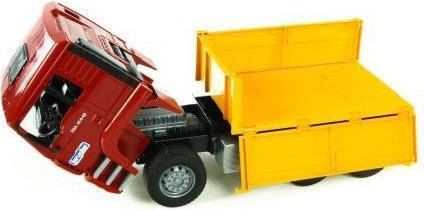 Actual product image Bruder Man tipping truck with shovel excavator