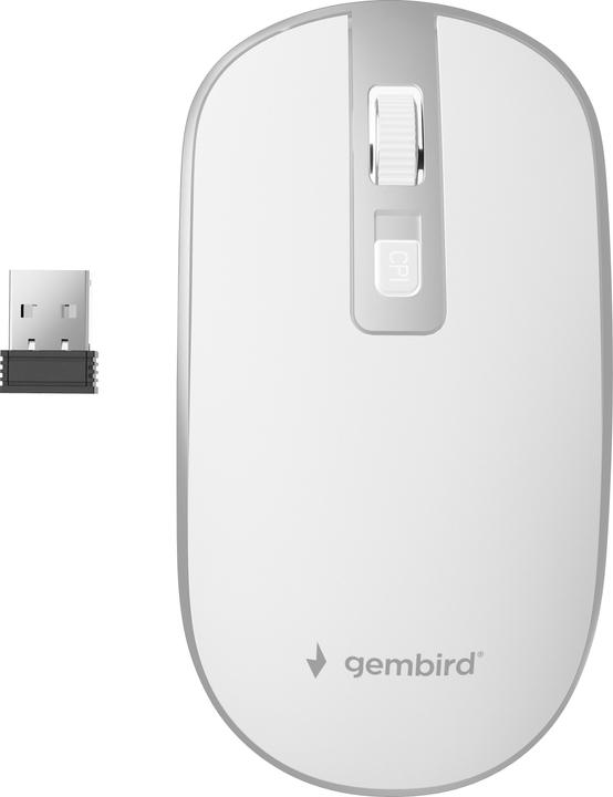 Image du produit Gembird MUSW-4B-06-WS Souris sans fil (Sans fil)