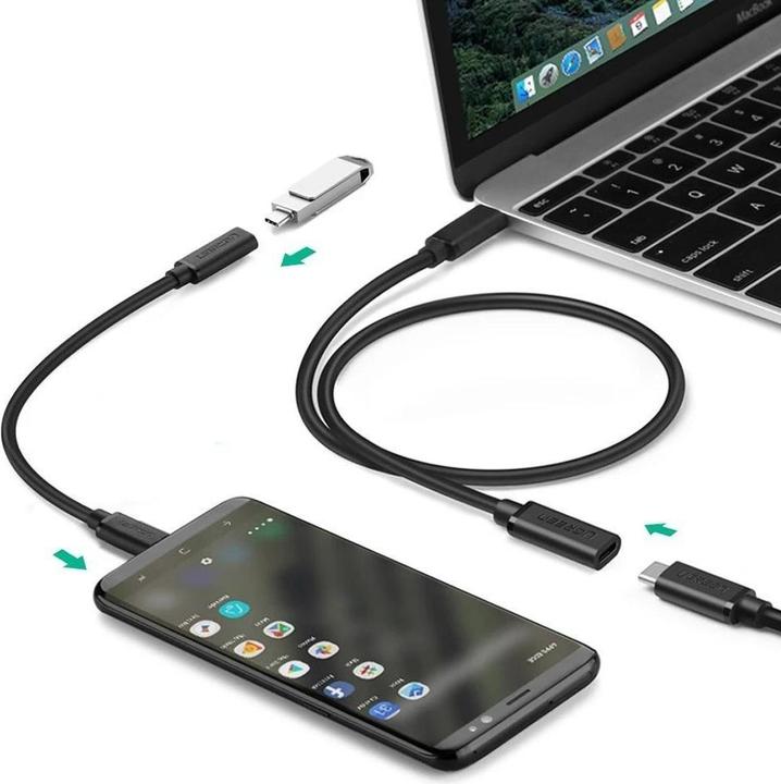 Immagine prodotto Ugreen USB C – USB-C (0.50 m, USB 3.2 Gen 1, 60 W)