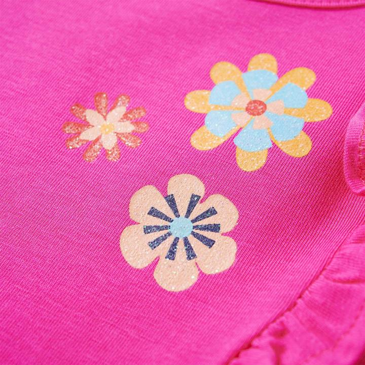Immagine prodotto VidaXL Camicia da bambino a maniche lunghe rosa scuro 92,Materiale: 95 % cotone (92)