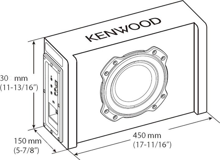 Image du produit Kenwood Corp. PAW801B (400 W)