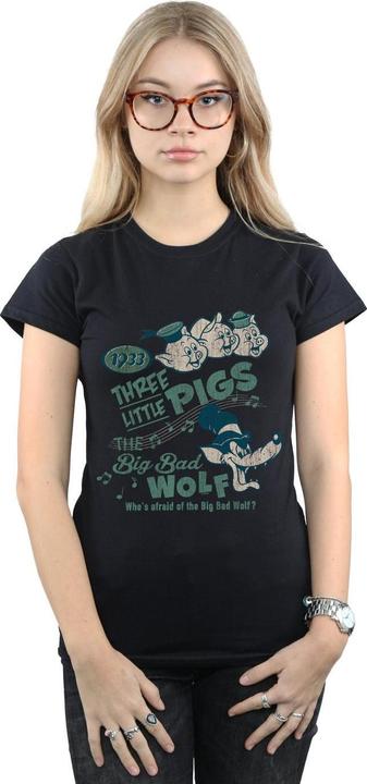 Produktbild Disney Three Little Pigs Who's Afraid Of The Big Bad Wolf TShirt (L)