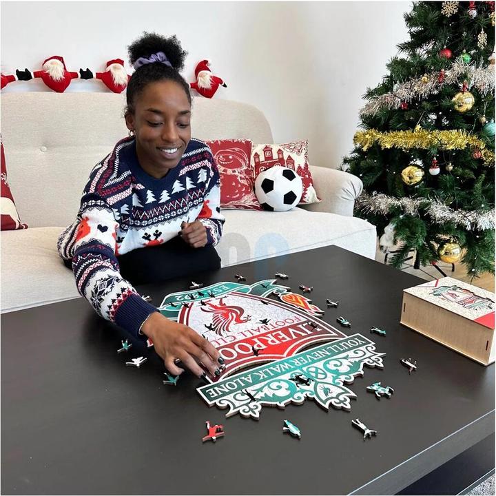Image du produit Iconic Liverpool FC - Logo - Puzzle en bois Taille S (150 pièces) (150 pièces)