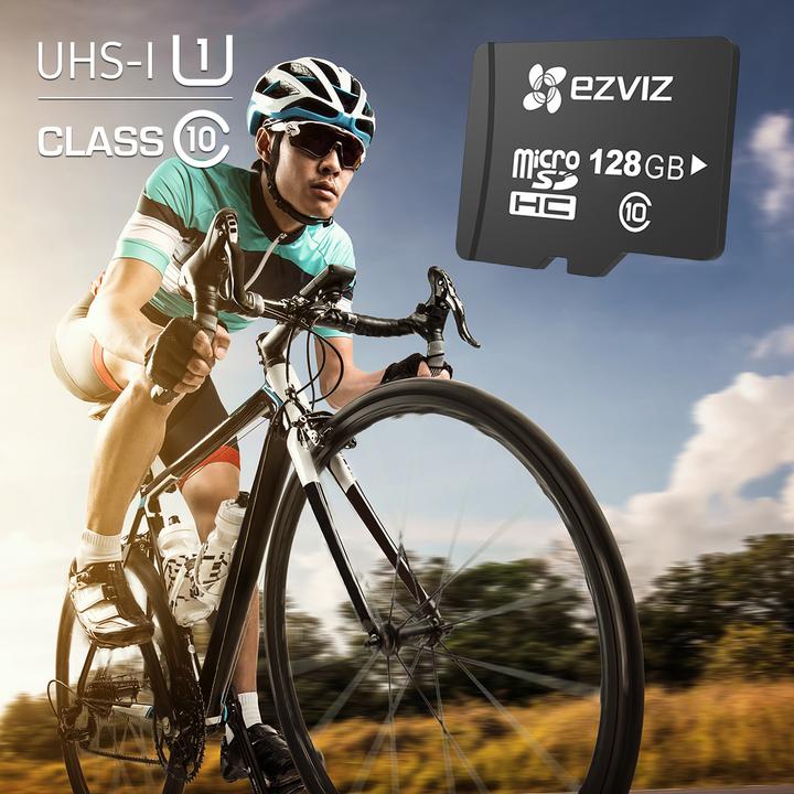 Image du produit EZVIZ Carte Micro SD 64Gb (32 Go, microSDXC, U3, UHS-I)