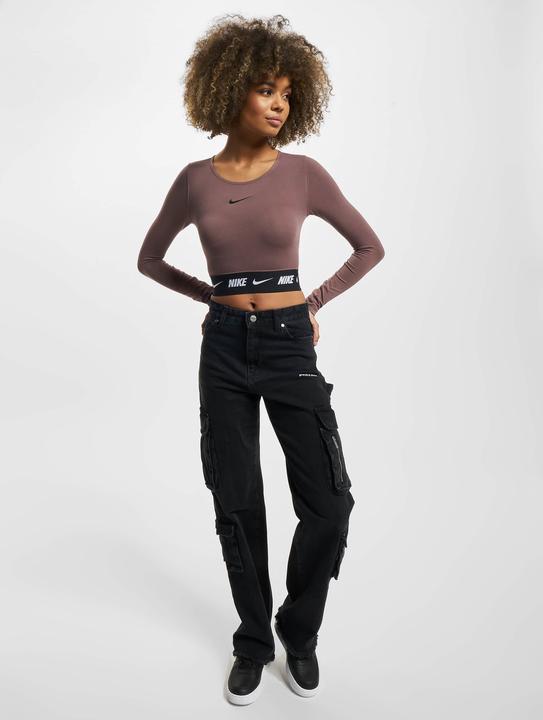 Image du produit Nike W NSW Crop Tape Top manches longues - 88947 (XS)