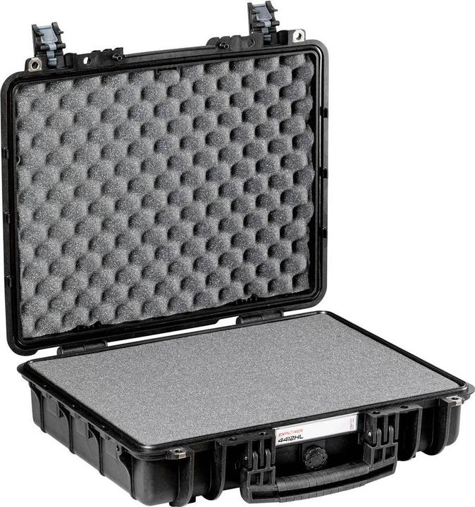 Produktbild Explorer Cases 4412HL Koffer Schwarz mit Schaumstoff (19.20 l)