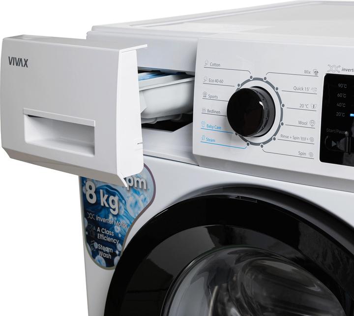 Actual product image Vivax WFL-140812CI (8 kg, Left)