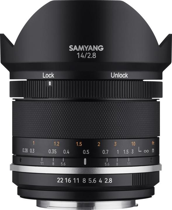 Samyang 14mm f/2.8 MK2 Canon M (Canon EF-M, Vollformat)