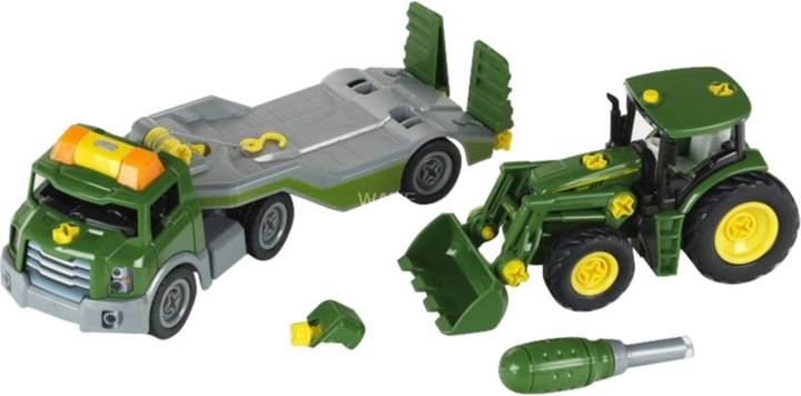 Produktbild Theo Klein Transporter mit John Deere Traktor