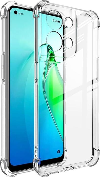 Actual product image Screenguard Oppo Reno8 Pro 5G Case Crystal Soft Airbag Bumper (Oppo Reno 8 Pro 5G)
