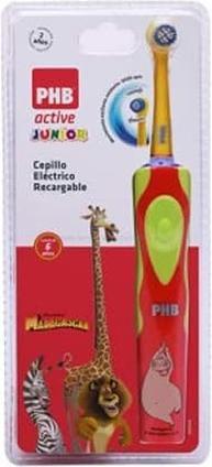 PHB Active Junior Blue Madagascar Electric Toothbrush - Children's Oral Hygiene