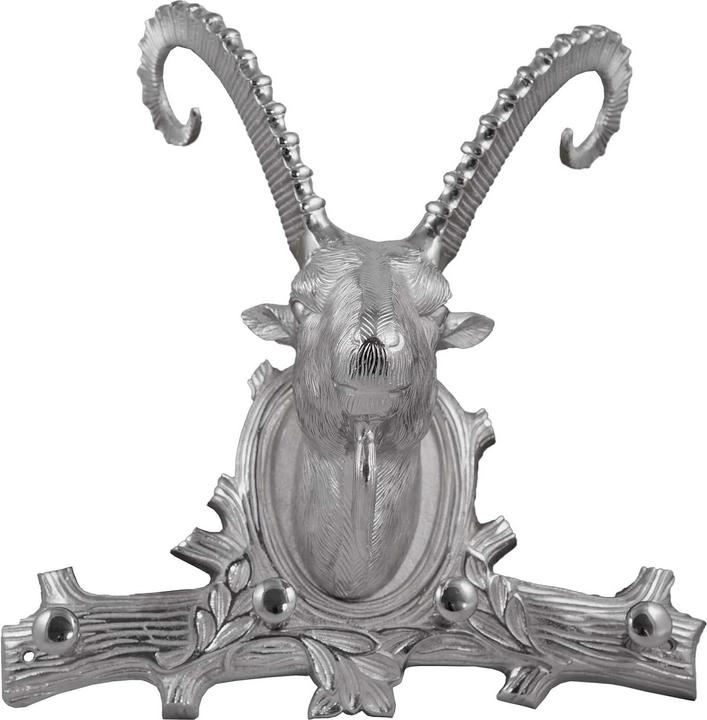 Bhp Wandhaken Steinbock Metall 4 Haken