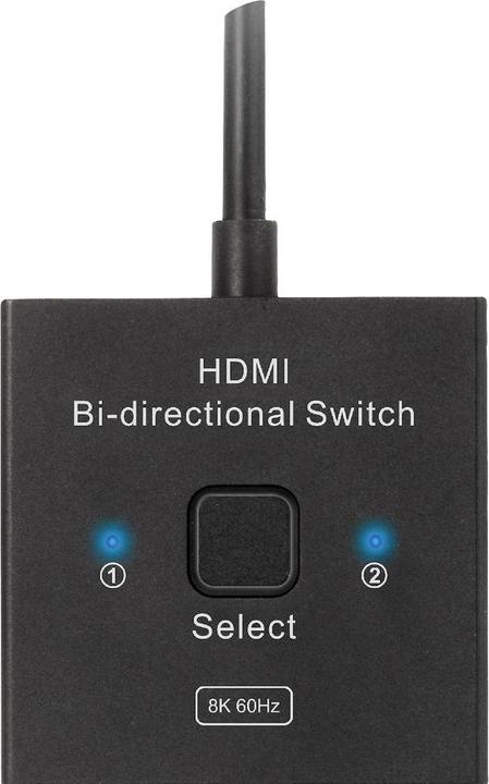 Immagine prodotto Club 3D Club3D Switch HDMI 2-in-1 bidirezionale 8K60Hz/4K120Hz UHD al dettaglio