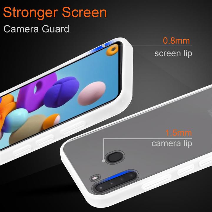 Produktbild Cadorabo Hybrid Matt Cover (Samsung Galaxy A21)