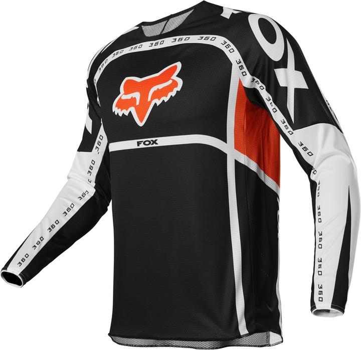 Image du produit Fox MAILLOT 22 360 DVIDE BLK XL (XL)