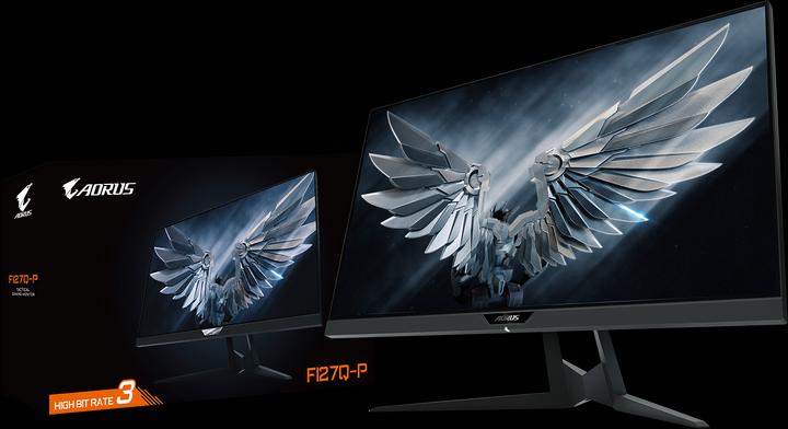 Actual product image Gigabyte Aorus FI27Q-P (2560 x 1440 pixels, 27")