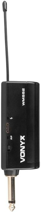 Actual product image Vonyx Wireless system WM552B, transducer principle: capacitor