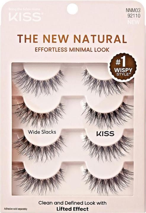 Produktbild KISS Lash The New Natural Wide Slacks (Künstliche Wimpern)