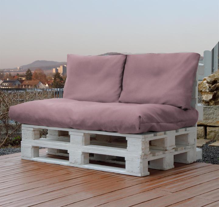 Image du produit Aspero Housses de coussin pour palettes Manduria (120 x 80 cm, 40 x 60 cm)