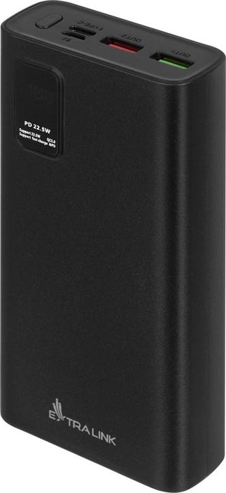 Image du produit Extralink EX.19508 Banque d'alimentation Lithium Polymère (LiPo) Noir (20000 mAh, 74 Wh)