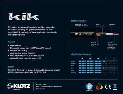 Produktbild Klotz KIK 3.0 PPSW (3 m)