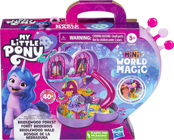 Immagine prodotto My Little Pony Mini World Magic Mini Play World Bridlewood Forest, set di gioco da assemblare con Izzy