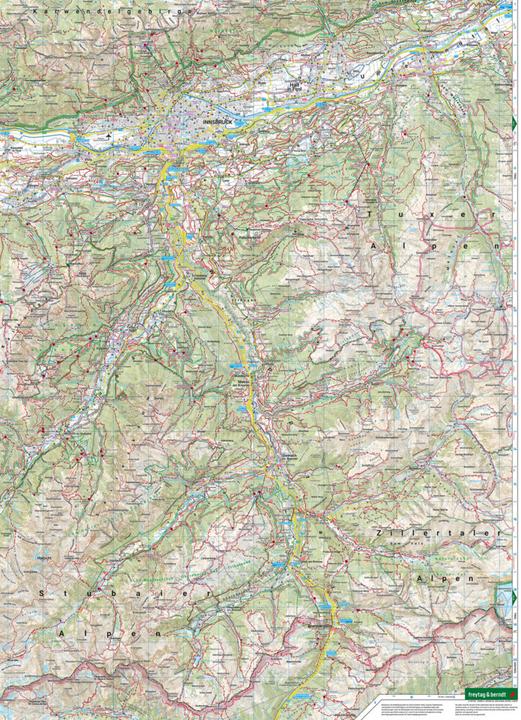 Produktbild Innsbruck, Wander-, Rad- u.Freizeitkte