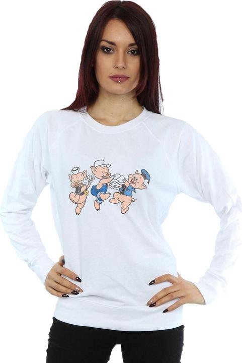 Immagine prodotto Disney Three Little Pigs Having Fun Felpa Donna (XXL)