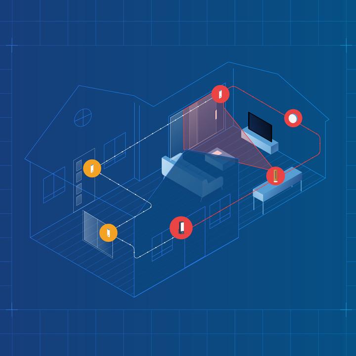 Actual product image Netatmo Smart alarm system with camera