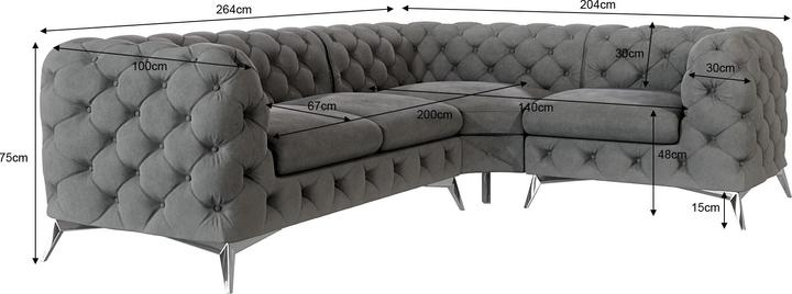 Actual product image Ropez Chelsea (Corner sofa)
