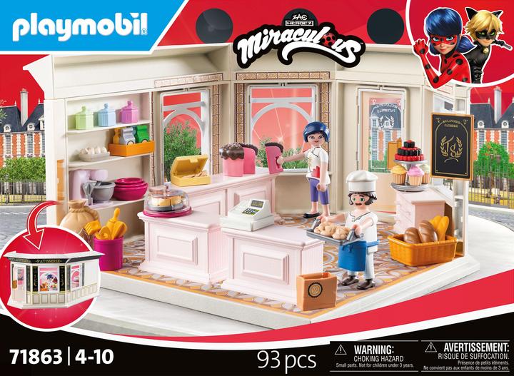 Produktbild Playmobil Miraculous: Französische Bäckerei (71863, Playmobil Miraculous)