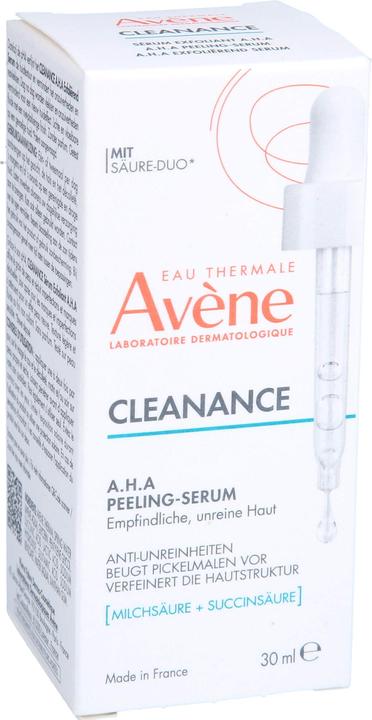 Immagine prodotto Avène Cleanance A.H.A Peeling-Serum für empfindliche, unreine Haut, 30 ml Lösung (Esfoliazione, 30 ml)