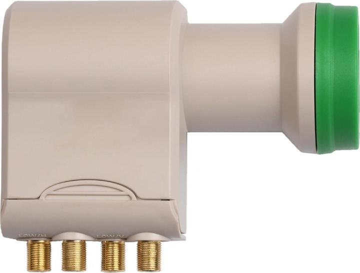 Humax Green Power LNB per multi-switch, protezione dalle intemperie, filtro LTE (Quattro LNB, 40mm)