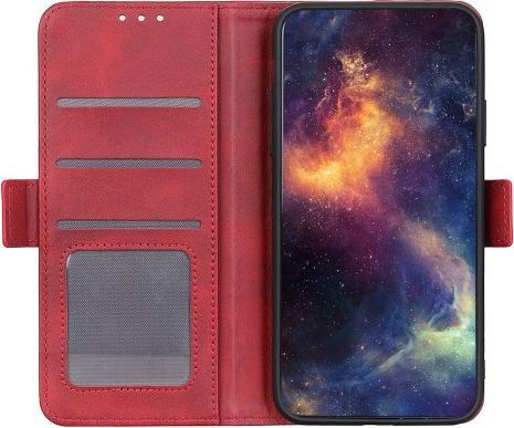 Produktbild Cover-Discount iPhone 13 Pro Max - Vintage Flip Case Hülle rot (Apple iPhone 13 Pro Max)