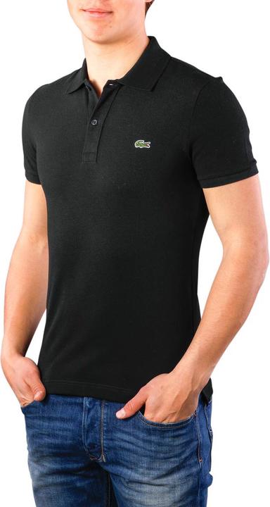 Lacoste Polo Shirt Slim Short Sleeves noir
