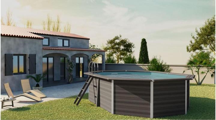 Produktbild Gre KIT Composit Pool (664 x 386 x 124 cm)