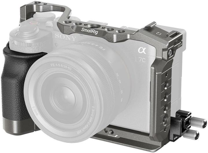 Produktbild SmallRig “HawkLock” Quick Release Cage Kit with Silicone Handle for Sony Alpha 7C II / 7CR 5198 (Cage Zubehör)