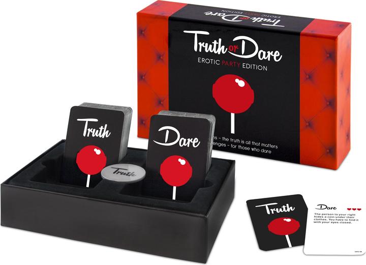 Actual product image tease & please Truth or Dare (Deck of cards, English)