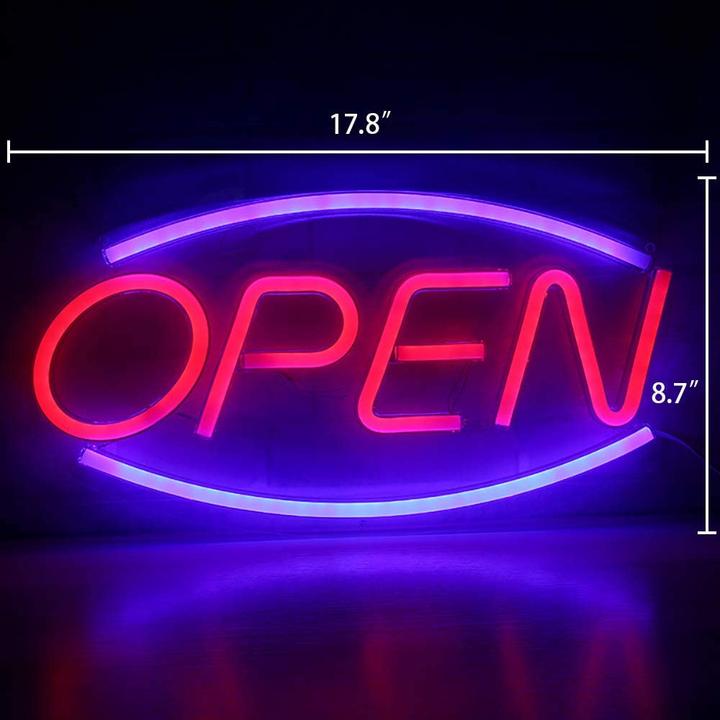 Actual product image Wanxing Open neon signs