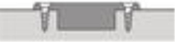 Actual product image Hettich Sensys thin-door hinge