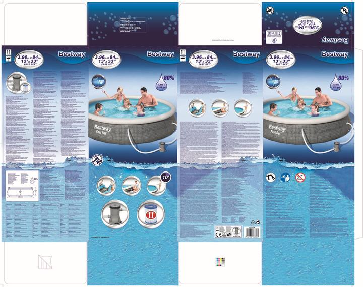 Produktbild Bestway Fast Set (396 x 84 cm)