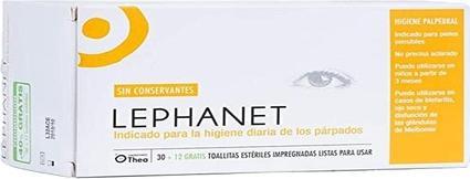Lephanet 30 sterile Tücher (Reinigungstücher)