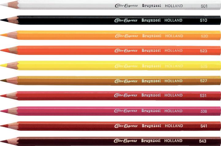 Actual product image Bruynzeel Colored pencil Colorexpress (Ochre)