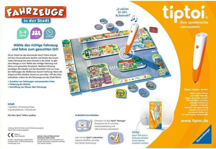 Produktbild tiptoi Fahrzeuge in der Stadt (Deutsch)