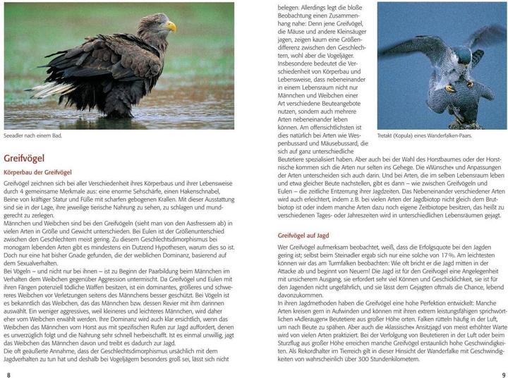 Immagine prodotto Greifvögel & Eulen (Tedesco, Walther Thiede, 2019)