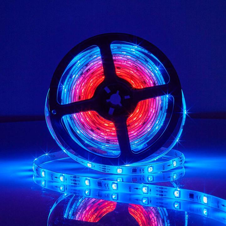 Produktbild Nedis Smartlife Full Color LED-Streifen WIFILS51CRGB WLAN Mehrfarbig 5000 mm IP65 700 lm (500 cm, Indoor)
