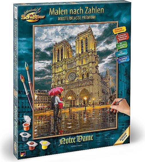 Actual product image Schipper Painting by numbers - Notre Dame